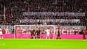 Une banderole déployée par les supporters du Bayern face au Bayer Leverkusen.