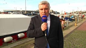 Le ministre des Transports et de la Mer Frédéric Cuvillier sur BFMTV lundi