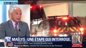 "La reconstitution a ce mérite de mettre le mis en examen en face de son crime", estime Yves Crespin, avocat de la partie civile pour l'association Enfant Bleu