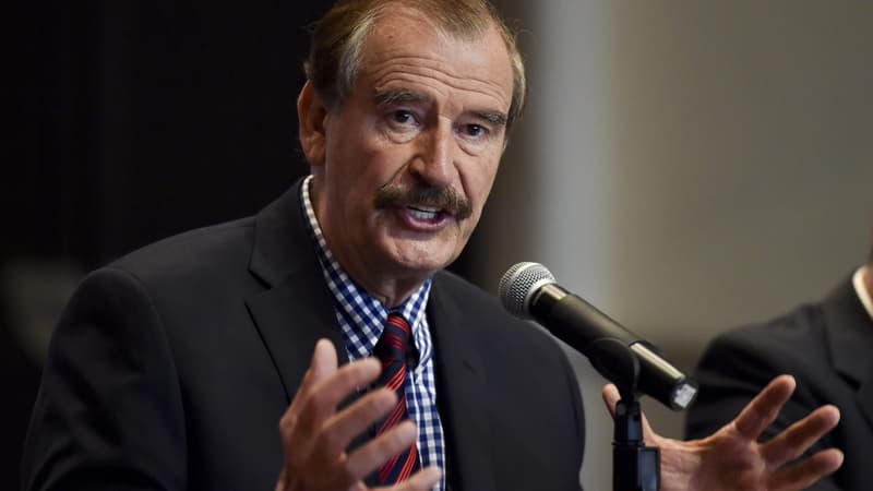 Vicente Fox Quesada, ici en 2014, a été président du Mexique de 2000 à 2006. 