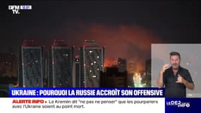Guerre en Ukraine: Kiev visée par une nouvelle attaque massive lancée par la Russie