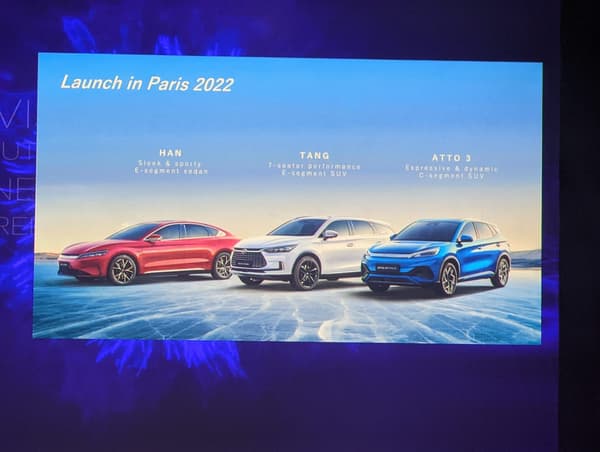 Les BYD Han, Tang et Atto 3 Les BYD Han, Tang et Atto 3
