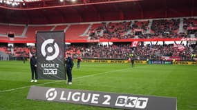 L'actuel logo de la Ligue 2 BKT