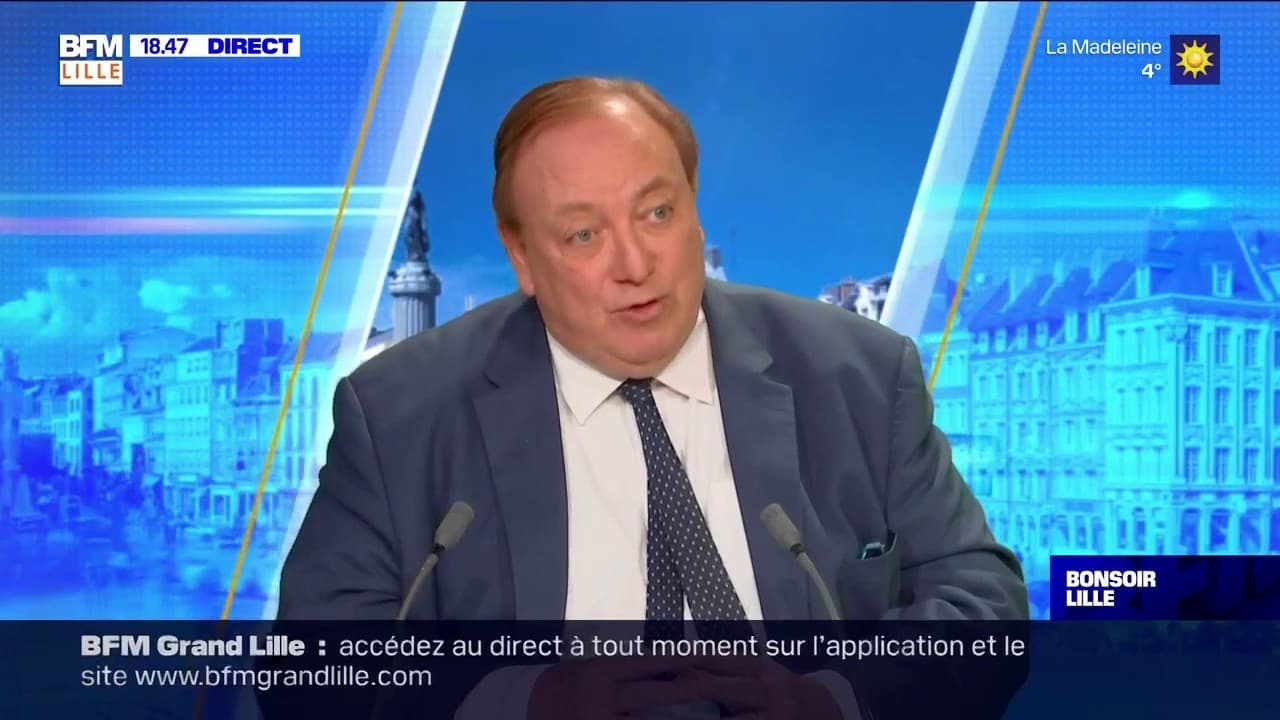 Marc-Philippe Daubresse, candidat LR à la mairie de Lille, détaille sa ...