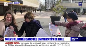 Début de grève illimitée dans les universités de Lille 