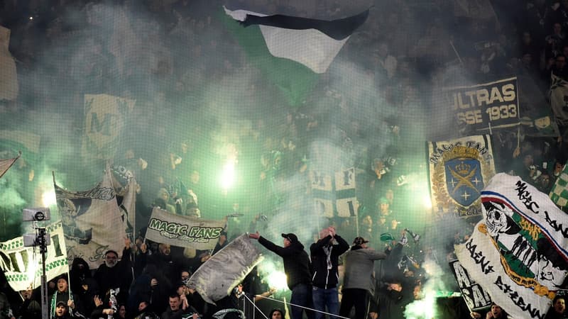 Les supporters de l'ASSE