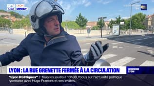 Lyon: la rue Grenette fermée à la circulation