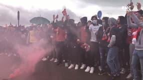 Losc : La folie à l’aéroport pour saluer les joueurs !