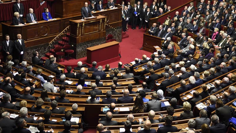 François Hollande à la tribune lors du dernier Congrès exceptionnel