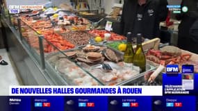 Rouen: les nouvelles halles gourmandes ouvertes aux gourmets