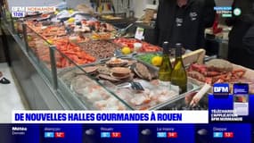 Rouen: les nouvelles halles gourmandes ouvertes aux gourmets