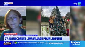 Ligne directe: les habitants de Montolivet décorent leur village pour les fêtes