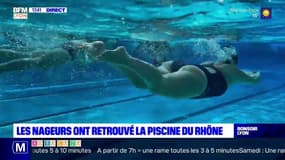 Lyon: les nageurs ont retrouvé la piscine du Rhône