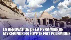 Égypte: le début des rénovations de la pyramide de Mykérinos fait polémique