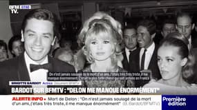 "Il me manque énormément": Brigitte Bardot se confie sur la disparition d'Alain Delon