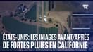 Des images satellites montrent les effets des fortes pluies en Californie