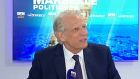 Dominique de Villepin lors de l'émission Marseille Politiques, le mercredi 18 juin. 