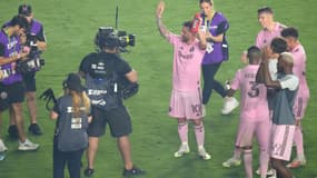 Lionel Messi lors de son premier match avec l'Inter Miami, le 21 juillet 2023.