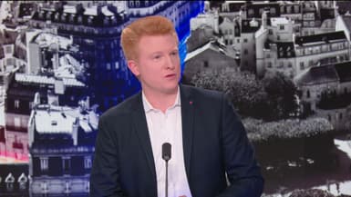 Adrien Quatennens sur le plateau de BFMTV ce dimanche 18 février.