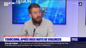 Violences à Tourcoing: Guillaume Zukowski, membre du Conseil citoyen regrette le manque de médiation à cause de la crise sanitaire