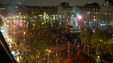 Des tensions ont éclaté samedi à Paris en marge de la manifestation contre le projet de loi "sécurité globale"