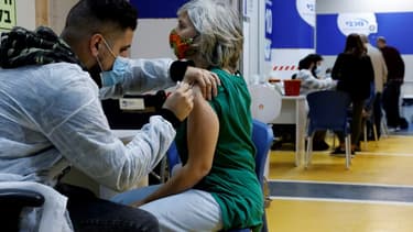 Un centre de vaccination contre le Covid-19, le 26 janvier 2021 à Tel-Aviv, en Israël. (Photo d'illustration)