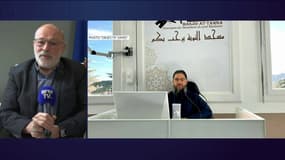 Jean-Yves Chapelet, maire de Bagnols-sur-Cèze, dans le Gard, le 19 février 2024 sur BFMTV
