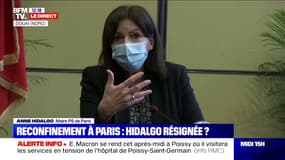 Reconfinement à Paris: Anne Hidalgo n'a "aucun élément à ce stade"