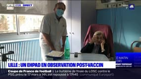 Lille: un Ehpad en observation post-vaccin