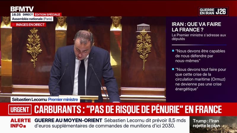 Énergies: "Aucun chèque général ne sera efficace dans la crise actuelle", balaye Sébastien Lecornu