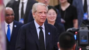L'ancien Premier ministre Dominique de Villepin le 28 juin 2024 à Pékin