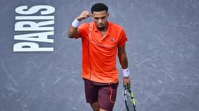 Arthur Fils au Rolex Paris Masters, le 29 octobre 2024 à l'Accor Arena de Bercy