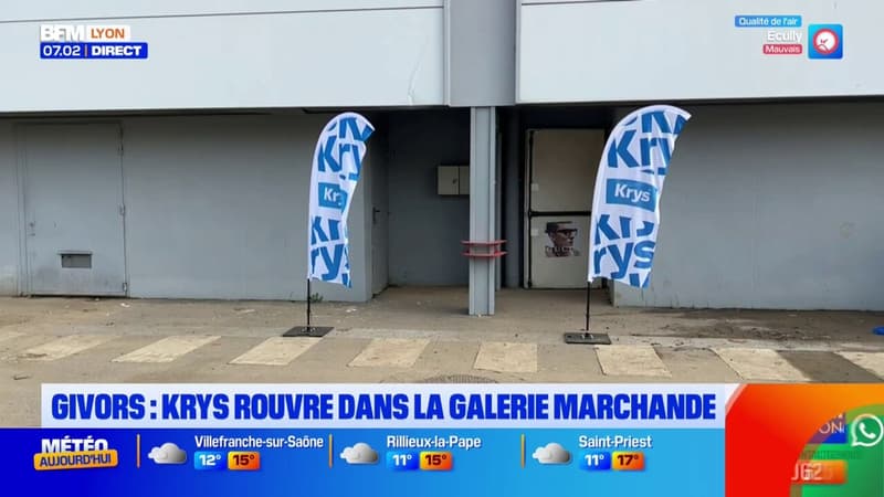 Inondations à Givors: Krys rouvre dans la galerie marchande