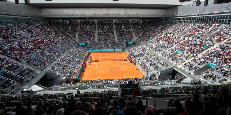 Le stade Manolo Santana à Madrid.