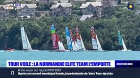 Groupe Atlantic, vainqueur du Tour Voile sur le lac de Serre-Ponçon