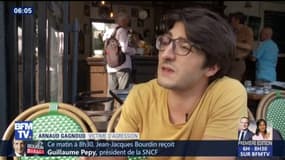 "On savait que ça allait arriver, on ne savait juste pas quand", victime d'une agression homophobe, il témoigne
