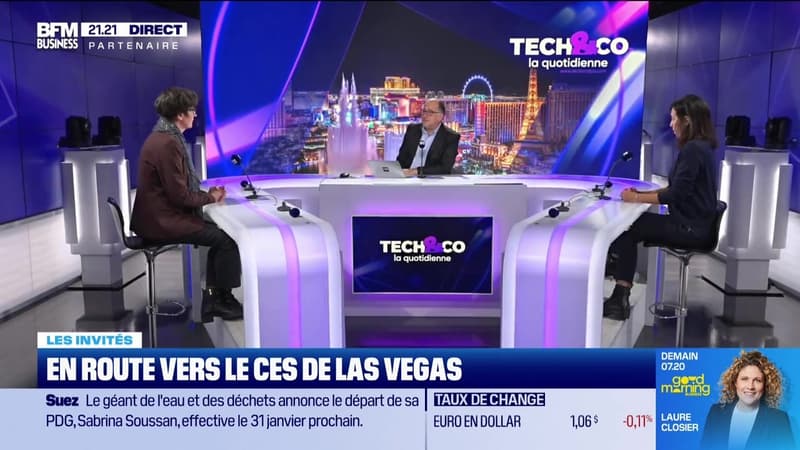 Melissa Geffard (Ledscape) et Laurence de Touchet (Business France) : En route vers le CES de Las Vegas - 09/12