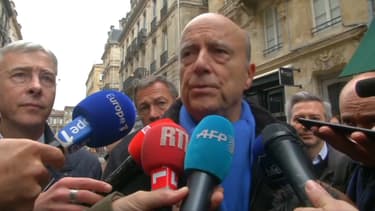 Alain Juppé ce 9 décembre à Bordeaux