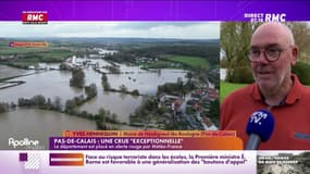 Hennequin : "Seuls les moyens nautiques ou les gros pick-up peuvent entrer dans la commune"