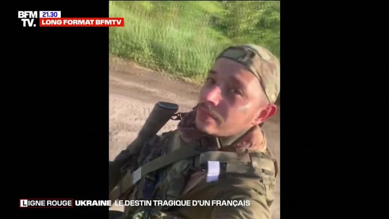 LIGNE ROUGE - Les dernières images au front de Charly Logereau, soldat français porté disparu en Ukraine