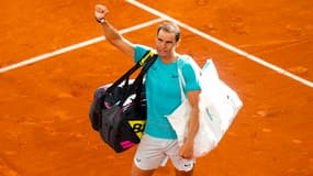 Rafael Nadal, le 27 mai 2024 à Roland-Garros