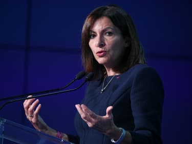 Anne Hidalgo, le 26 octobre 2021 à Paris