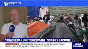 "Je n'ai pas pu l'empêcher d'aller se promener ce jour-là, je m'en veux terriblement": Jérôme Watel, fils de Jean-Baptiste Watel, agressé par une toxicomane, témoigne sur BFMTV
