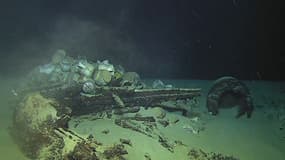 L'épave a été retrouvée à 2.567 m sous la surface de la Méditerranée.