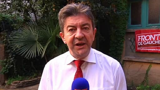 Jean-Luc Mélenchon a appelé à la démission de Manuel Valls, jeudi 17 octobre sur BFMTV