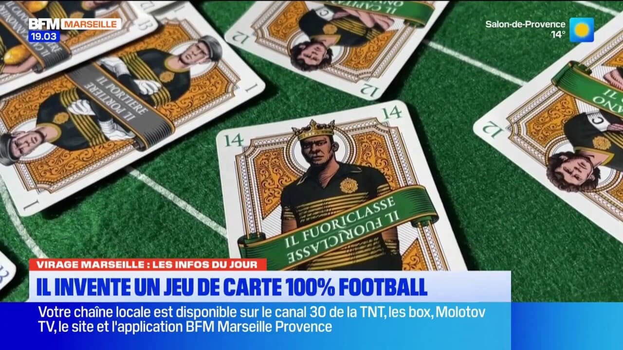 Virage Marseille: un jeu de cartes 100% football made in Provence