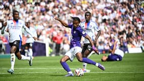 Le Toulousain Yann Gboho face à l'OL
