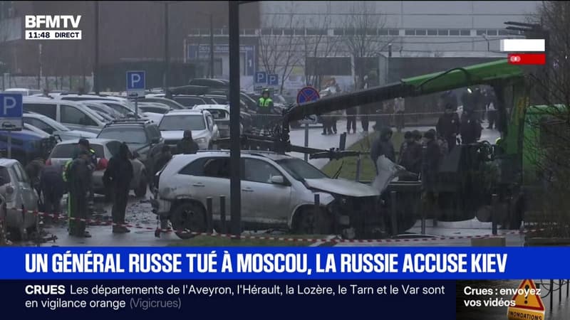 Un général de l'état-major russe tué dans l'explosion d'une voiture à Moscou