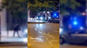 Vienne:  des policiers interceptent une voiture volée après une course-poursuite -Témoin BFM Lyon