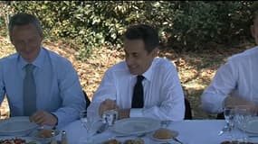 Retiré de la vie politique, Nicolas Sarkozy multiplie toutefois les rencontres